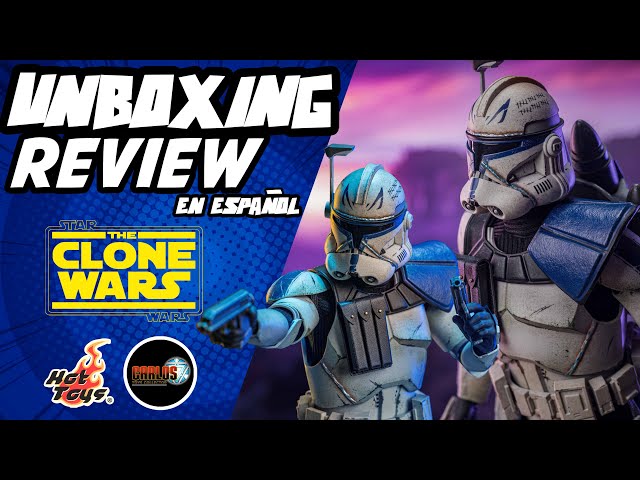 Vídeo relacionado con Star Wars Epic World of Action, Capitán clon Rex, Figura de acción de 10 cm