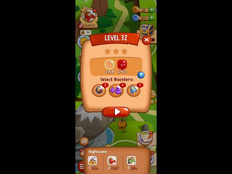Angry Birds Blast Level 32