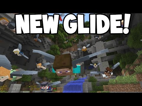 BigB - NEW GLIDE Mini-Game/16 Player Multiplayer OUT Tomorrow! (Minecraft Console Edition)