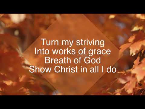 Holy Spirit Living Breath of God ~ Keith & Kristyn Getty ~ lyric video
