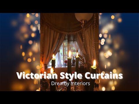 image-What were Victorian curtains called?