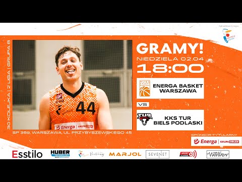 Energa Basket Warszawa - KKS Tur Basket Bielsk Podlaski (2 LM, Grupa B ,30 Kolejka, Sezon 2022/2023)