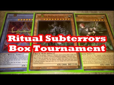 Ritual Subterrors - Voltage Games Box Tournament Deck Profile 2016