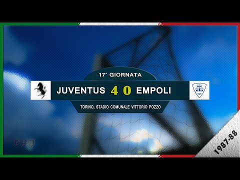 Serie A 1987-88, g17, Juventus - Empoli