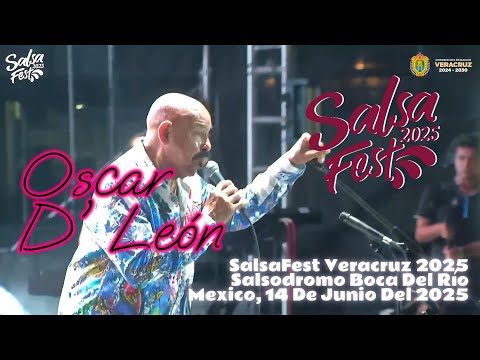 Oscar D' León, SalsaFest Veracruz 2025, Boca Del Río, Mexico, 14 De Junio Del 2025