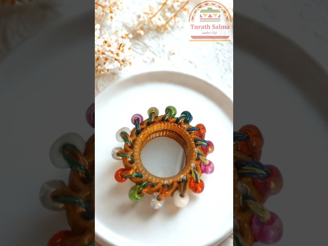 حلقات مرايا مزخرفة