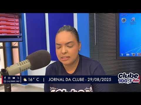 Jornal da Clube - 29/08/2025 - Edição da Manhã