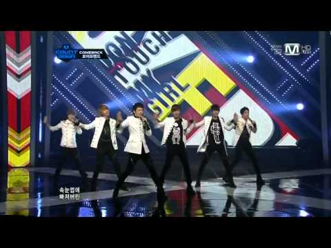 Boyfriend - Don't Touch My Girl 111013 Mnet M!Countdown