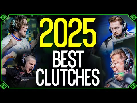 BEST Clutches of 2025 | CS2 Highlights