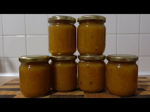 PYSZNY DŻEM JABŁKOWY BEZ CUKRU # robimy własne przetwory