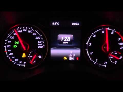 2015 Mercedes-Benz B-Class B200 Acceleration Test 0-100 0-150 km/h 0-62 mph 0-160 0-60