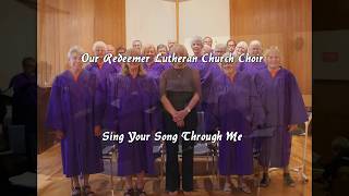 Sing Your Song Through Me : Words &amp; Music Joseph M. Martin