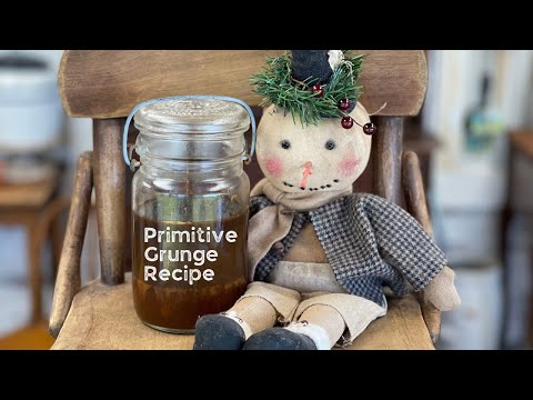 Primitive Grunge Recipe, and Tutorial