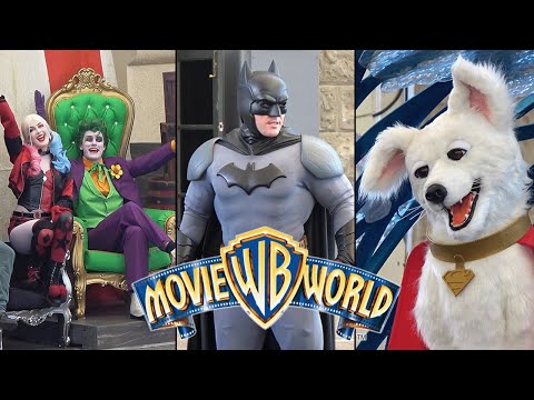 NEW! Warner Bros. Movie World | DC Super Heroes & Villains Event 2025 Vlog