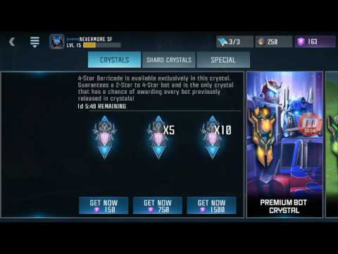 OPENING 4 STAR BOTS|JUST EARNED 2 AMAZING BOTS!|GAME TRANFORMERS