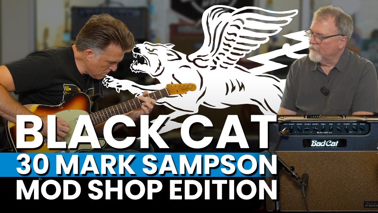 Bad Cat Mod Shop Black Cat 30 Mark Sampson Edition | Exclusive Demo w/ CEO John Thompson - YouTube