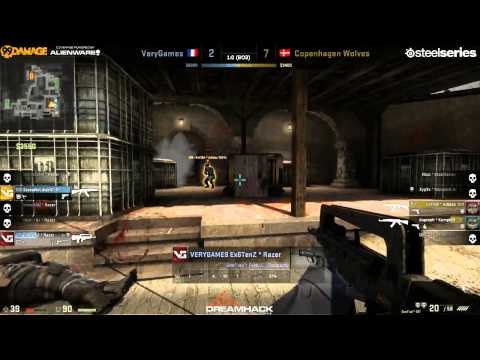 CPH Wolves vs VeryGames | Viertelfinale, DreamHack Winter 2013 | de_inferno Map 2