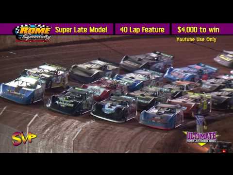 RacersEdge Tv | Rome Speedway | Ultimate SE Supers Late Models | April 24 ,2016