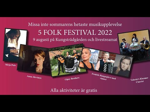 Valeria's Klezmer Chariot | 5 Folk Festival Promo