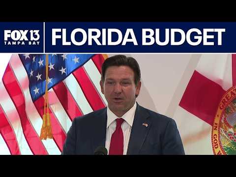 Florida budget signed by DeSantis, reduced state spending