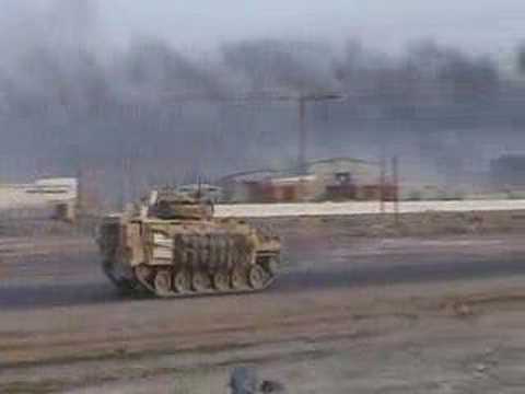 Irish Guards Advance on Basrah pt2