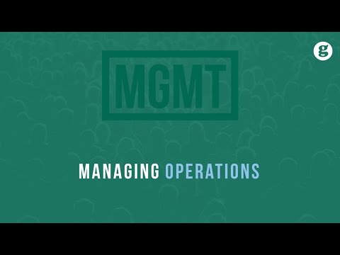 Managing Operations