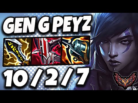 Aphelios vs Kaisa ADC [ Gen G Peyz ] Korea Grandmaster Patch 14.14 ✅