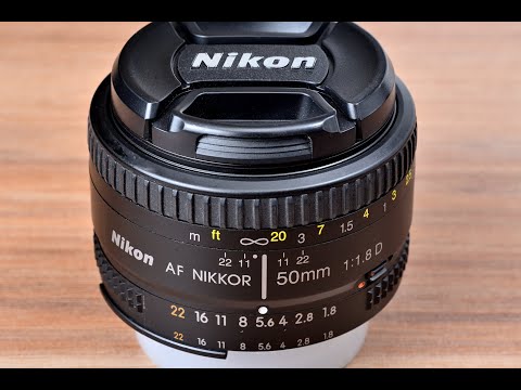 Lente Nikon AF Nikkor 50mm f/1.8D – Clássica e Compacta para