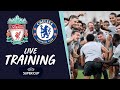 Liverpool's pre-Super Cup training session | Goals galore as the Reds train in Istanbul