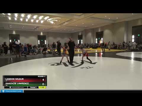 63 Lbs Round 2 - Makenzie Lawrence, TN Vs Landon Wilbur, LA 28e0