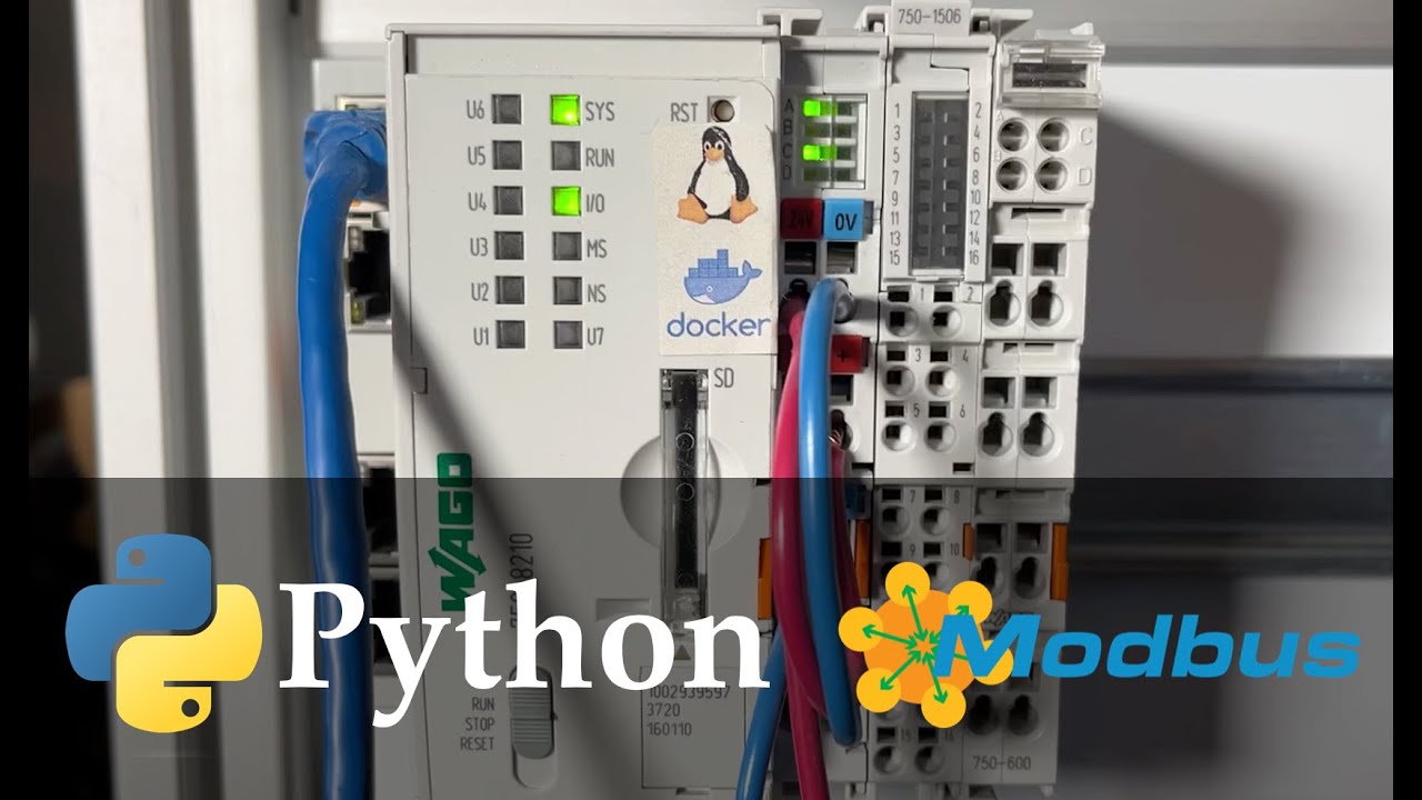 Python3 application with Modbus I/O