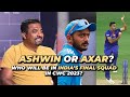 CWC 2023 Muralitharan Picks Between Ravi Ashwin Axar Patel