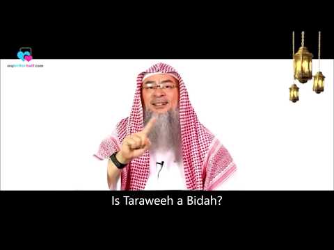Is taraweeh an innovation (Biddah)? - Assim al hakeem