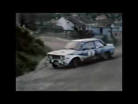 Rally de Portugal 1981 Markku Alén Ilkka Kivimäki Fiat 131 Abarth GR4