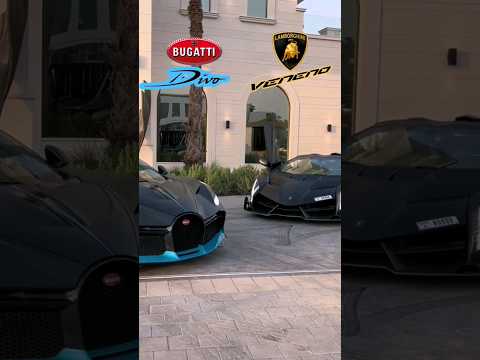 Bugatti VS Lamborghini - Bugatti Divo VS Lamborghini Veneno  #lamborghini #veneno #BUGATTI #divo