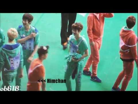 130128 Baekhyun & Himchan dancing to MAMA @ ISAC 2013 [FANCAM]