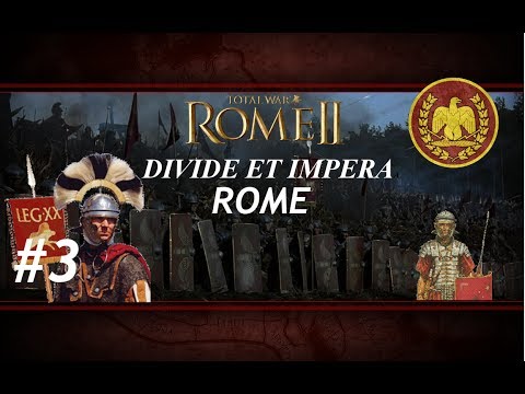 Total War: Rome II - Divide Et Impera - Rome Campaign #3 - Syracuse!