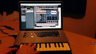Video thumbnail for Akai LPK25 Making a Beat and Review by TECC-CHECK