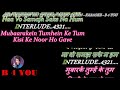 Ajeeb Dastan Hai Ye - LATA JI - KaraokeWith Scrolling Lyrics Eng. & हिंदी