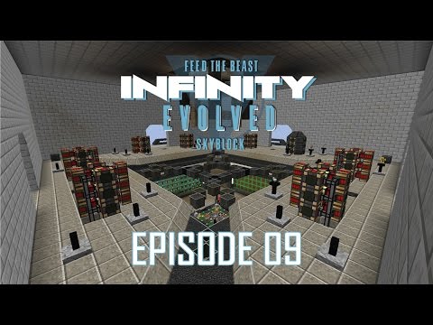 FTB Infinity Evolved Skyblock - 09 - THE POWER OF THE NETHER [EXPERT MODE]