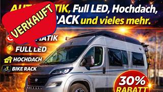 Camper Van Kastenwagen Carado CV540 AD Wohnmobil Roomtour Automatik