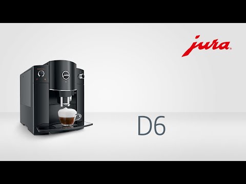 JURA D6 Piano Black - Kaffeevollautomat - Fully automatic coffee machine