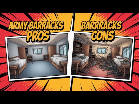 Pros and Cons to living in the barracks