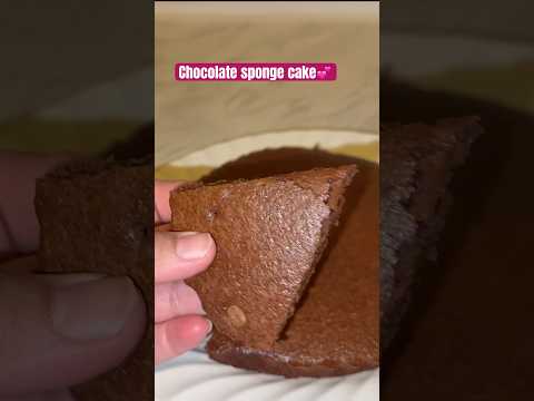 Chocolate sponge cake💕