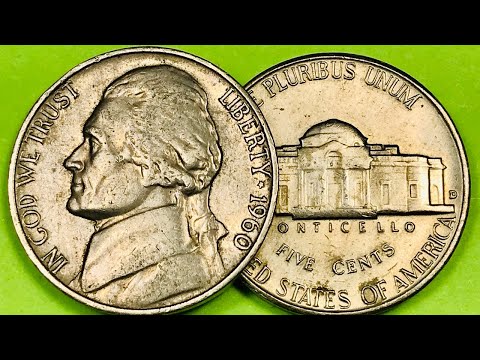 Value of 1960 'D' No Steps Nickels