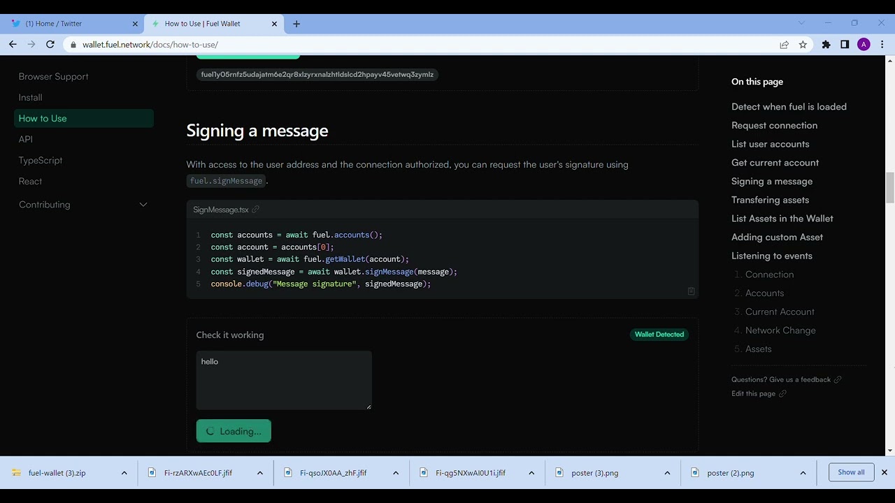 How to Use   Fuel Wallet to get fuel airdrop?