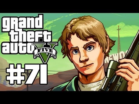 Grand Theft Auto 5 Gameplay / Playthrough w/ SSoHPKC Part 71 - Extreme Mountain Biking