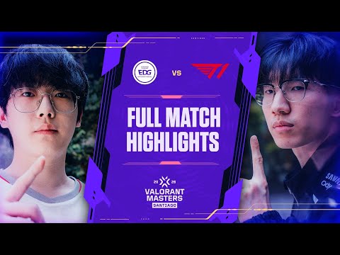 EDG vs T1 | MATCH HIGHLIGHTS | VALORANT Masters Santiago - Swiss Stage