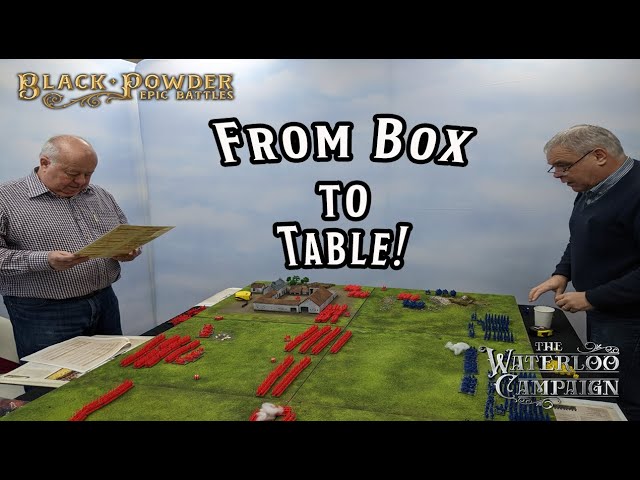 Vídeo relacionado con Warlord Black Powder Epic Battles: The Waterloo Campaign Hougoumont Scenery Pack Military Table Top Wargaming Plastic Model Kit 318810002