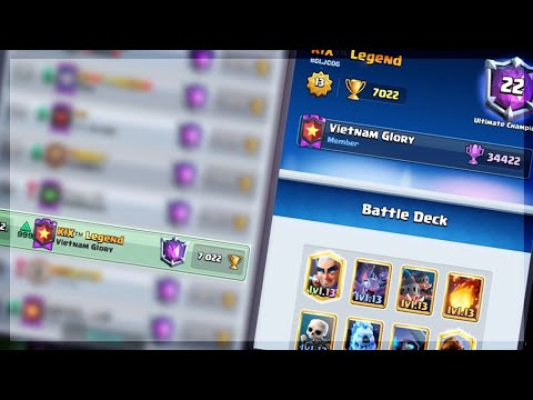 [CLASH ROYALE] LADDER PUSH 7000+ || STRONG DECK LADDER PUSH